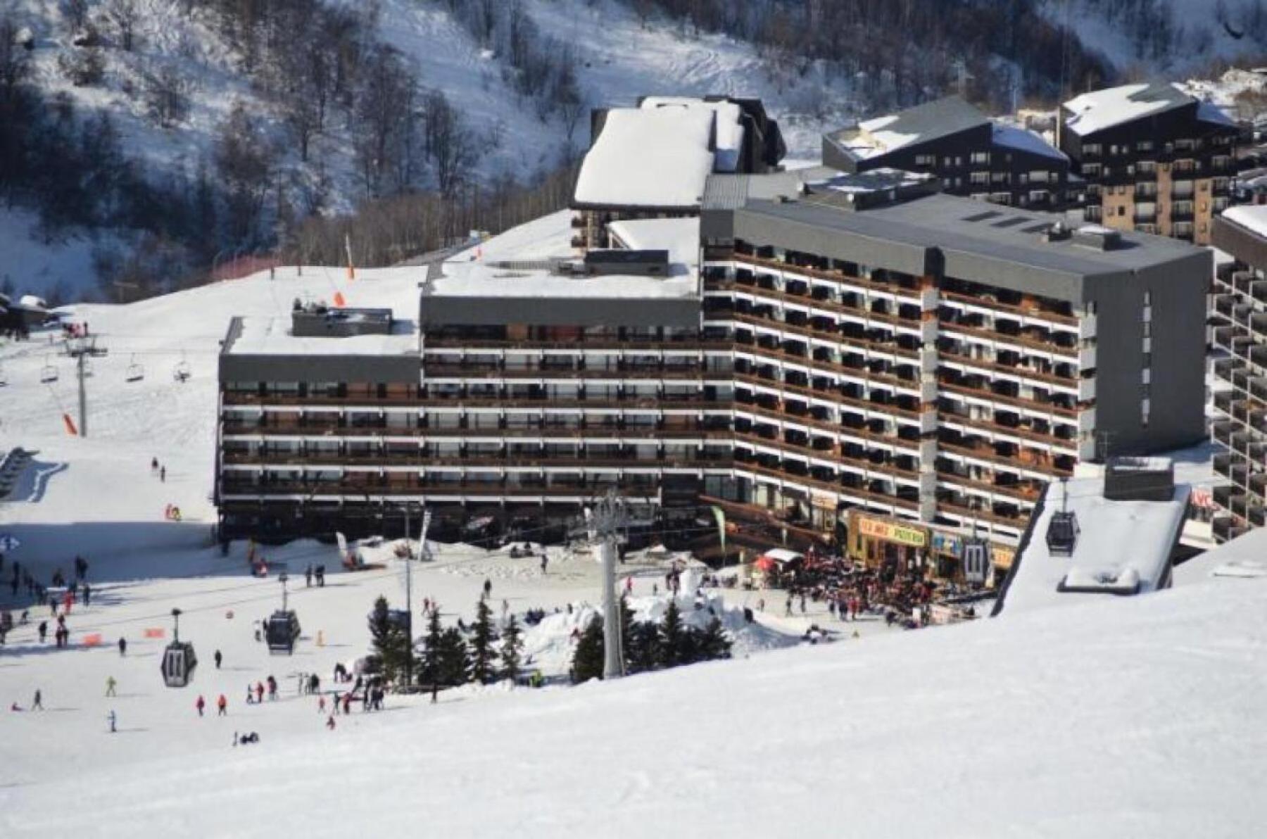 Residence Chaviere - Studio 2 Pers - Ski Au Pied - A La Croisette Mae-6004 Saint-Martin-de-Belleville Buitenkant foto